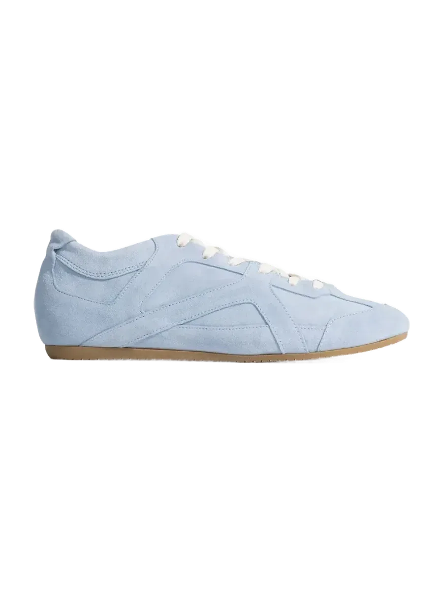 Anonymous Copenhagen Sneakerina Calf suede Porcelain blue