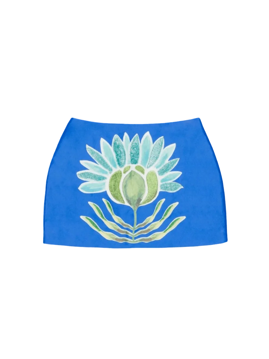 The Wolf Gang Solsana Mini Skirt - Fern