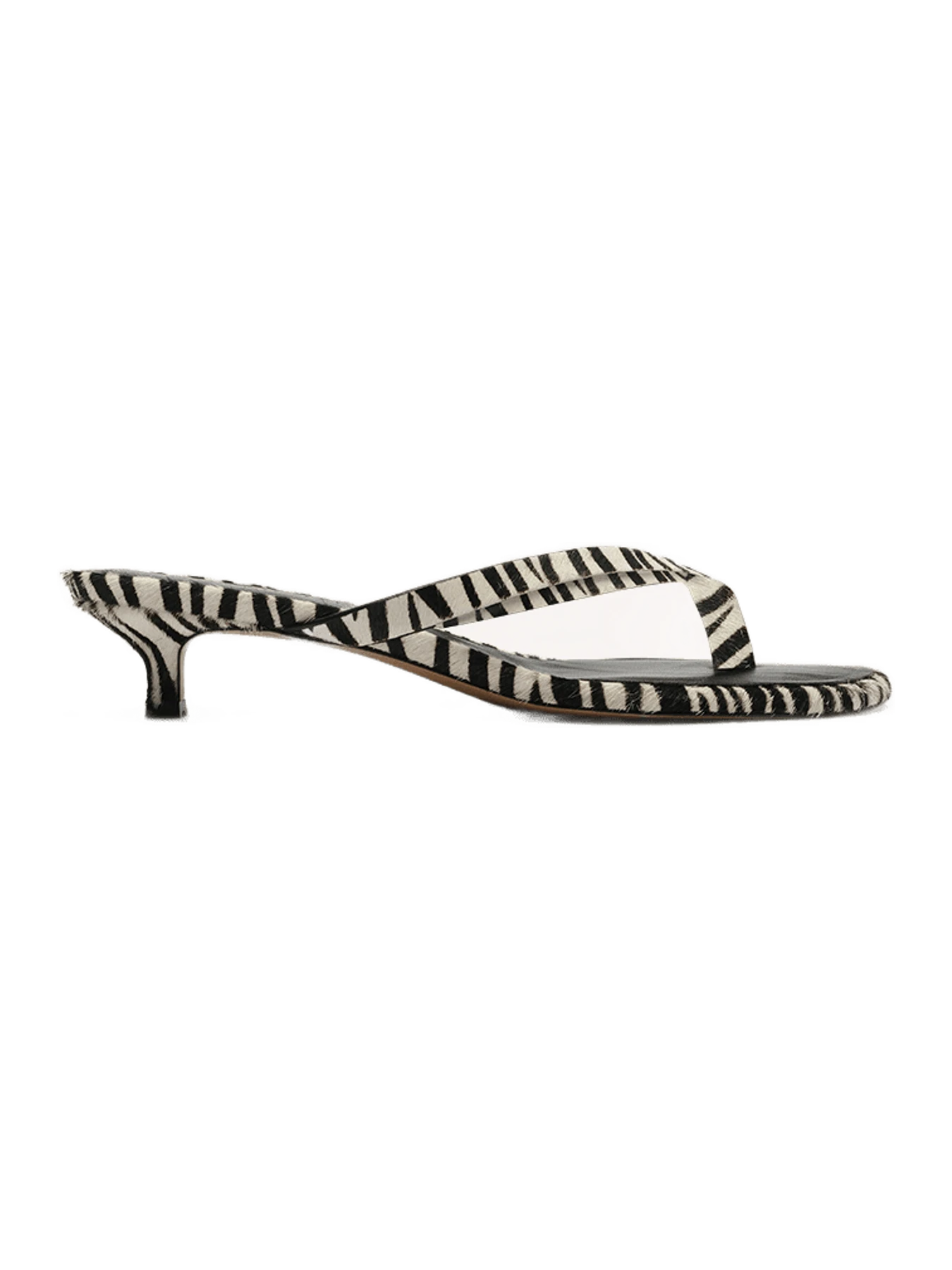 Nelson Made Sonni Kitten Heel Zebra
