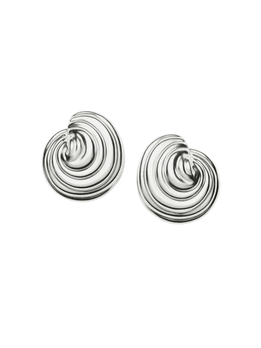 Missoma Spiral Dome Oversized Stud Earrings