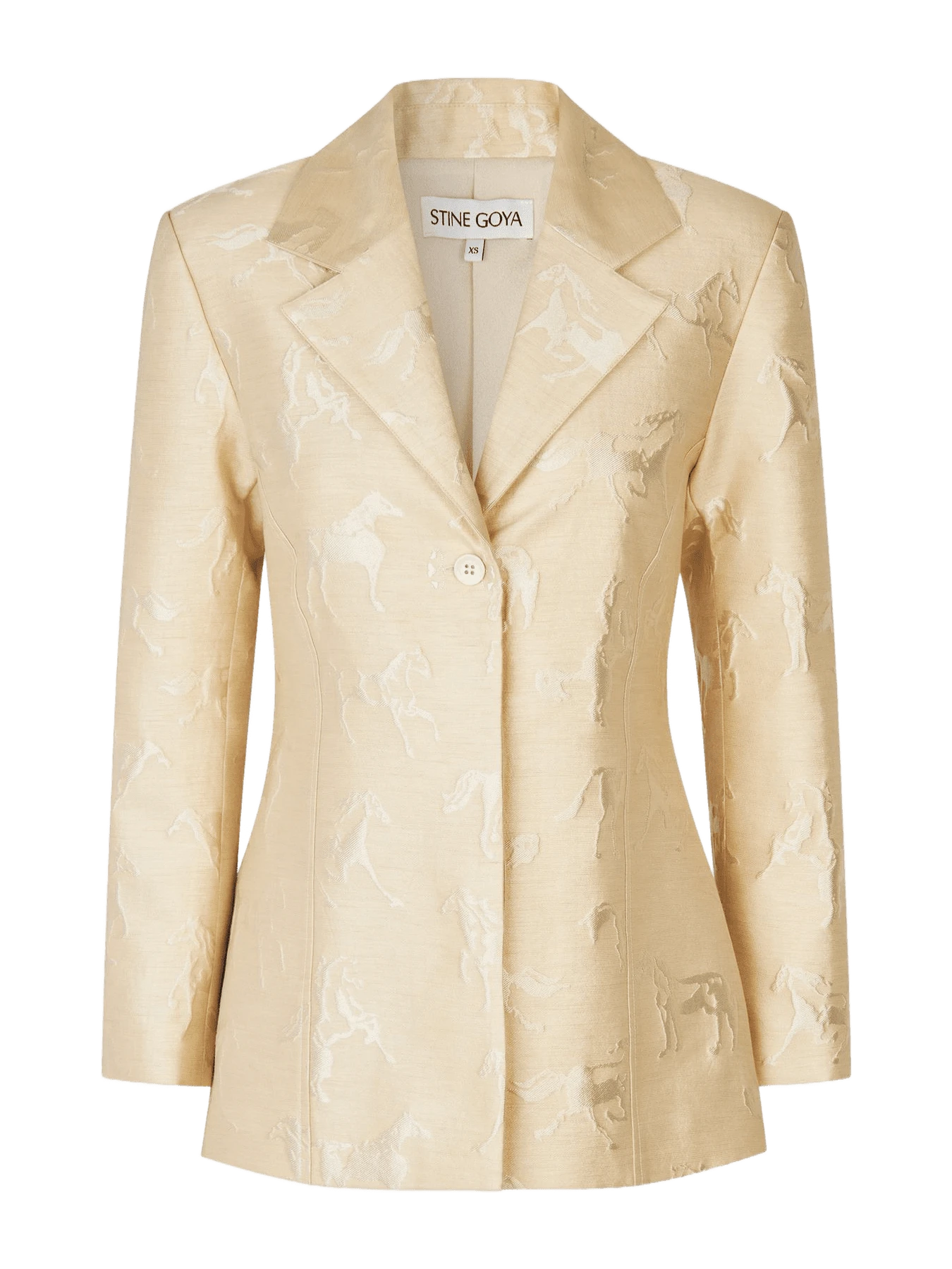 Stine Goya Structured Single-Breasted Jacket