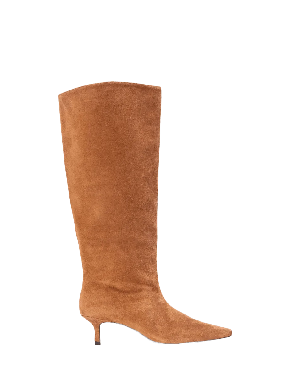 Black Suede Studio Sutton 50 Boot