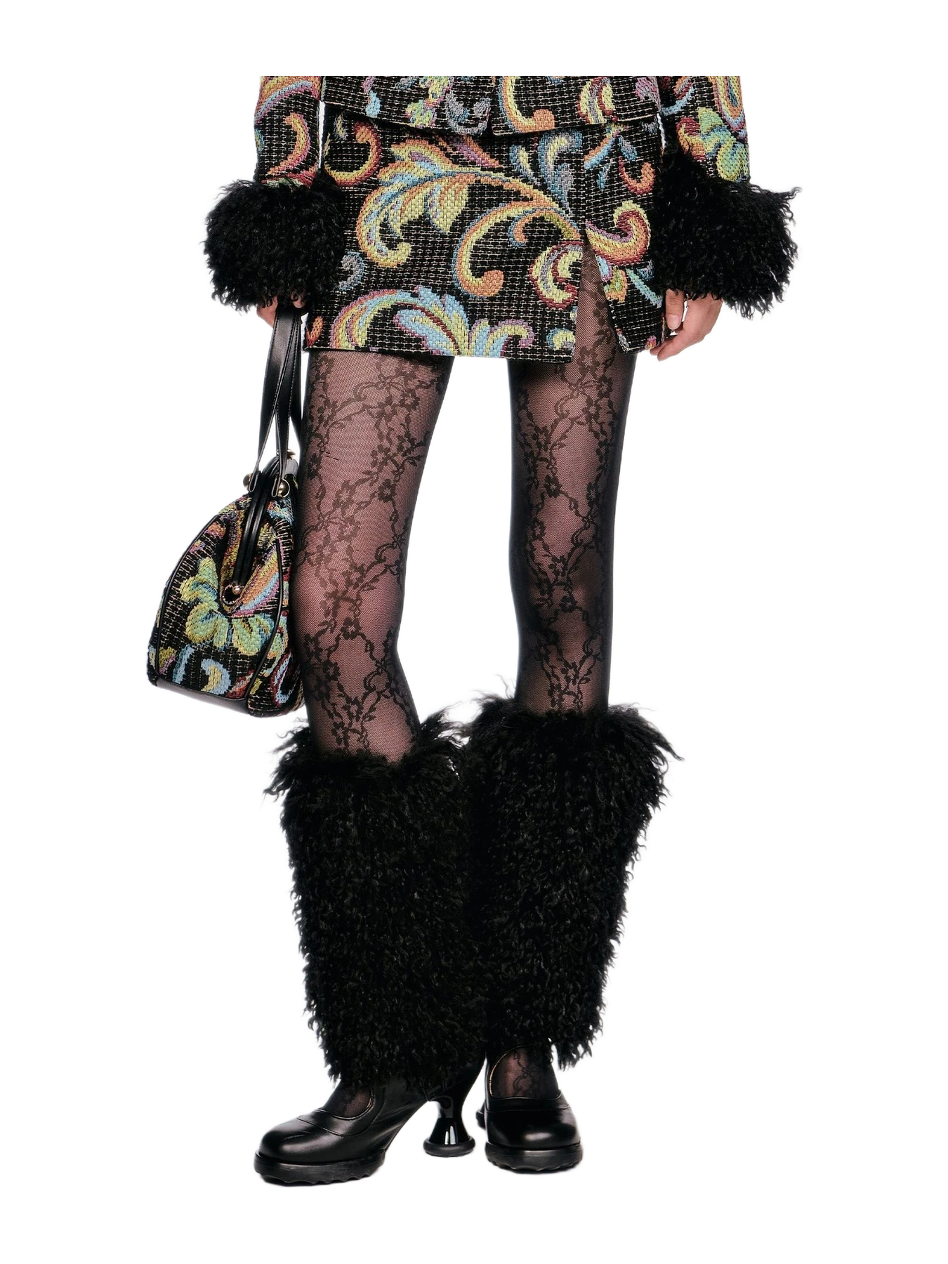 Anna Sui Tapestry Mini Skirt