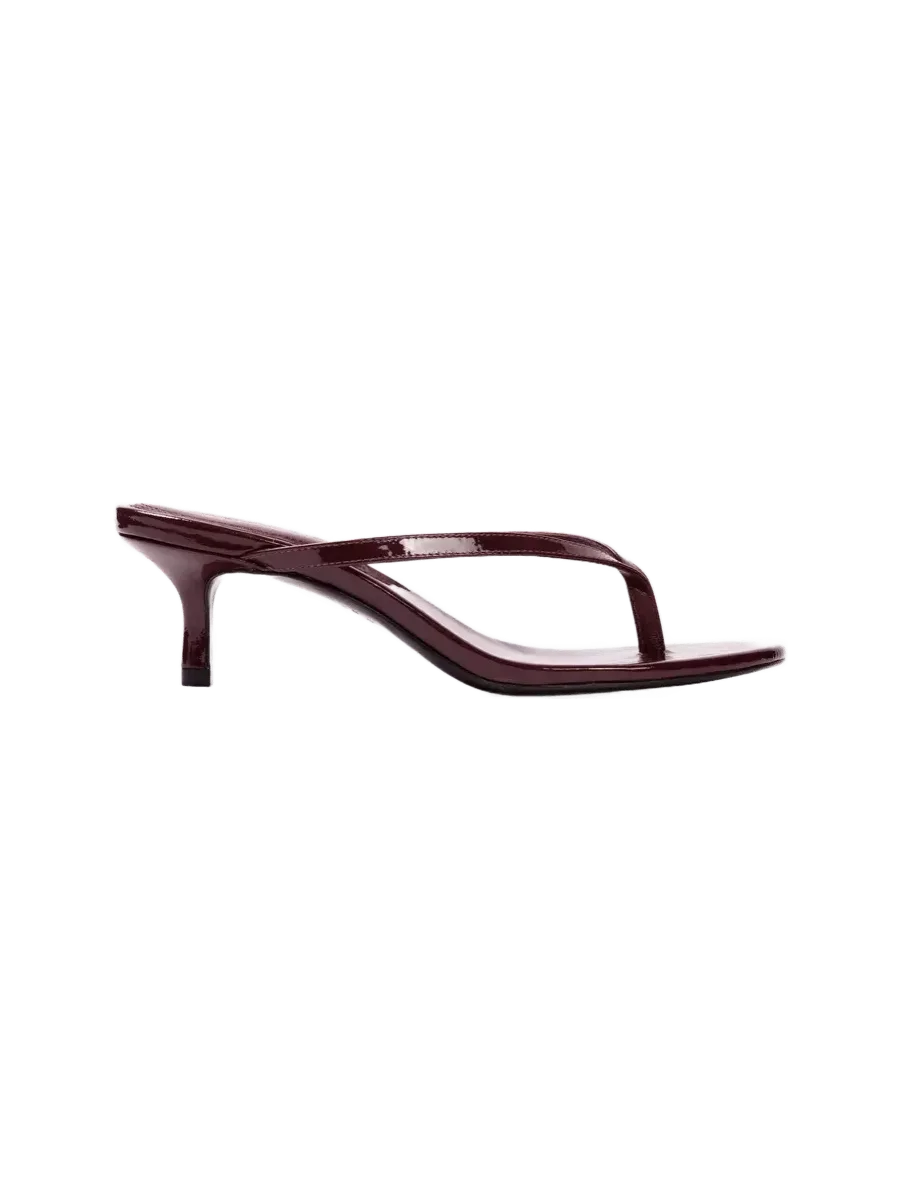 Black Suede Studio Tash 50 Mule