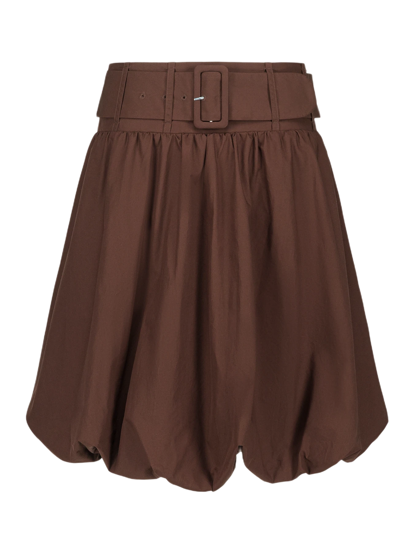 Saemdi Tatum Belted Bubble Hem Skirt