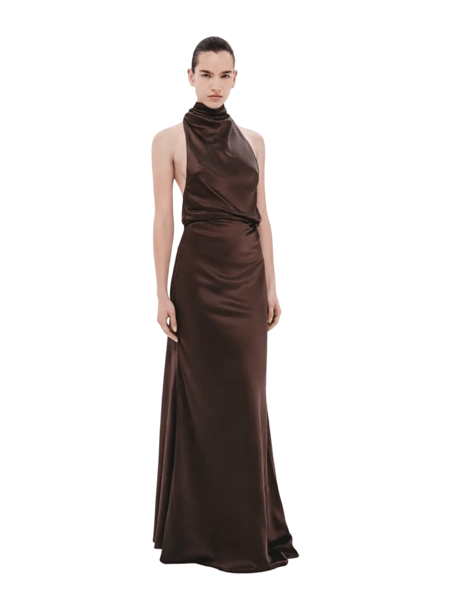 Misha The Cameron Satin Dress