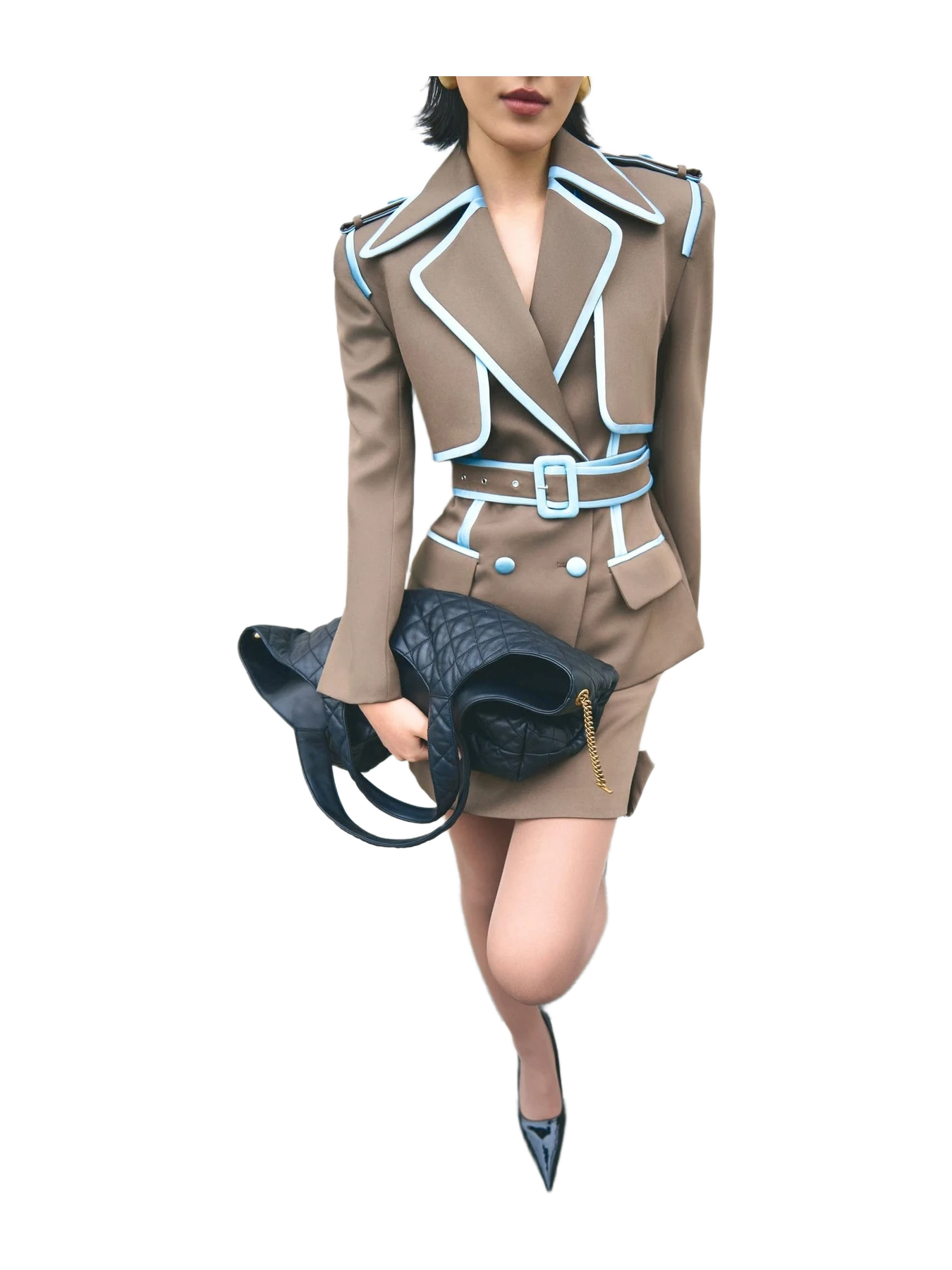 Keira Tong Tipped Skirt