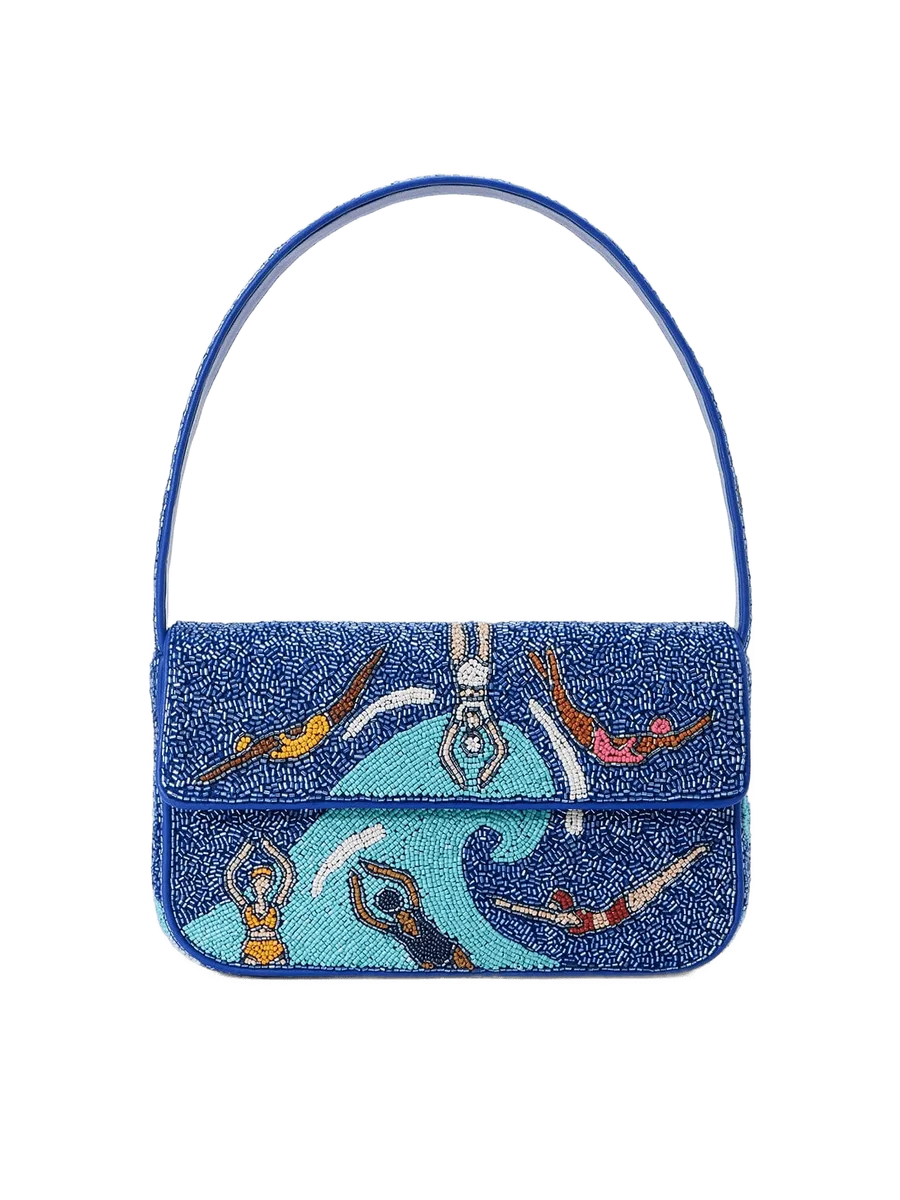 Staud Tommy Beaded Bag | Swimmers