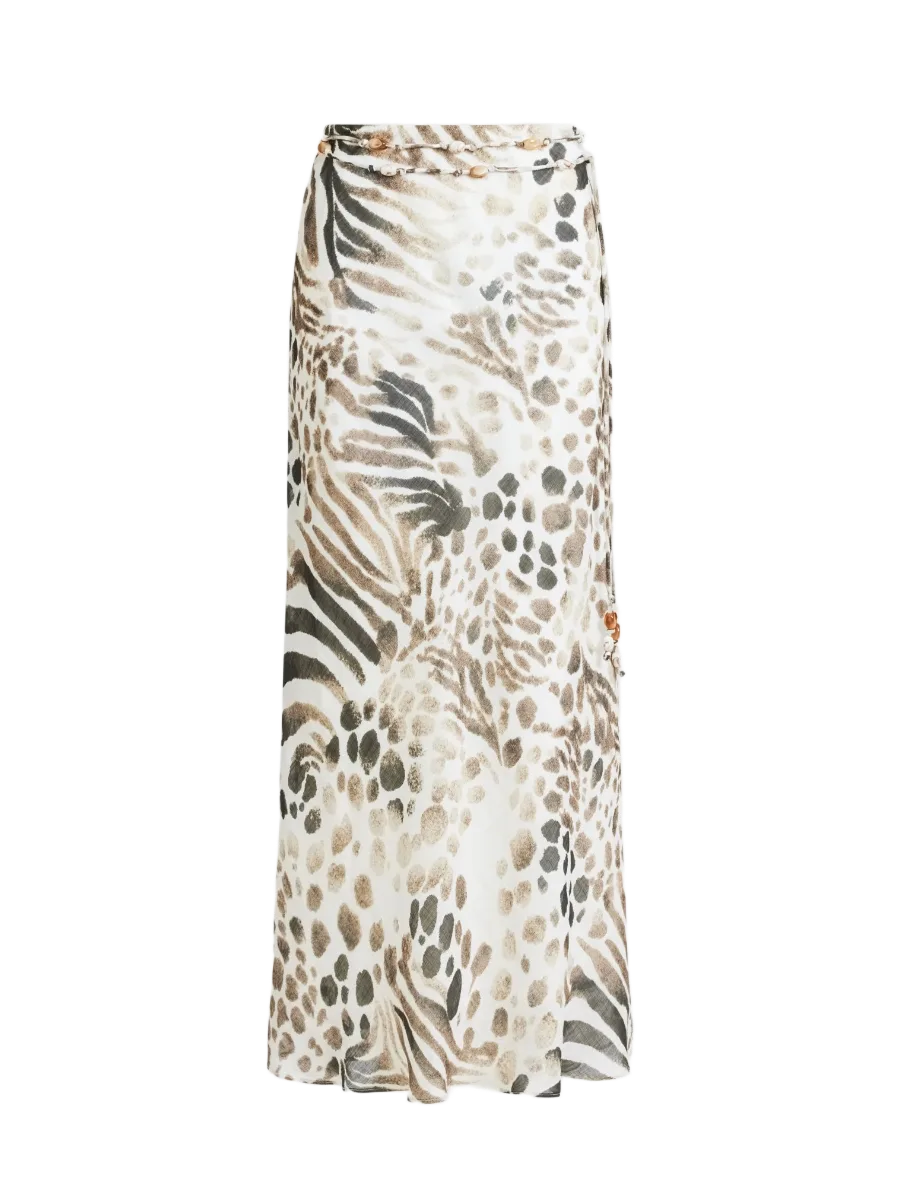 Aje Tovi Bias Skirt