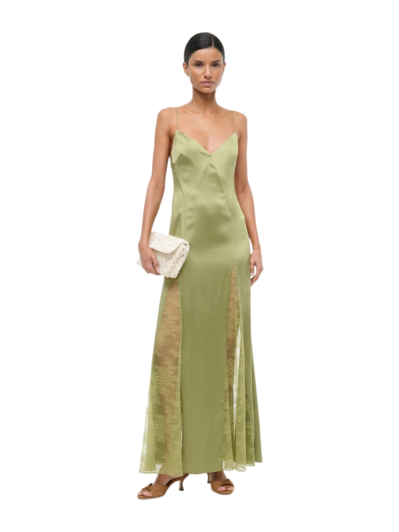 Staud Trinity Silk Dress