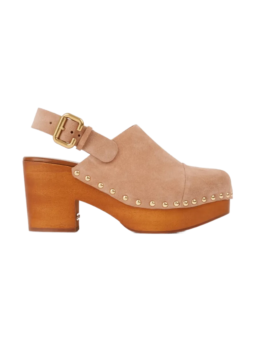 Chloé Jeannette wedge clog