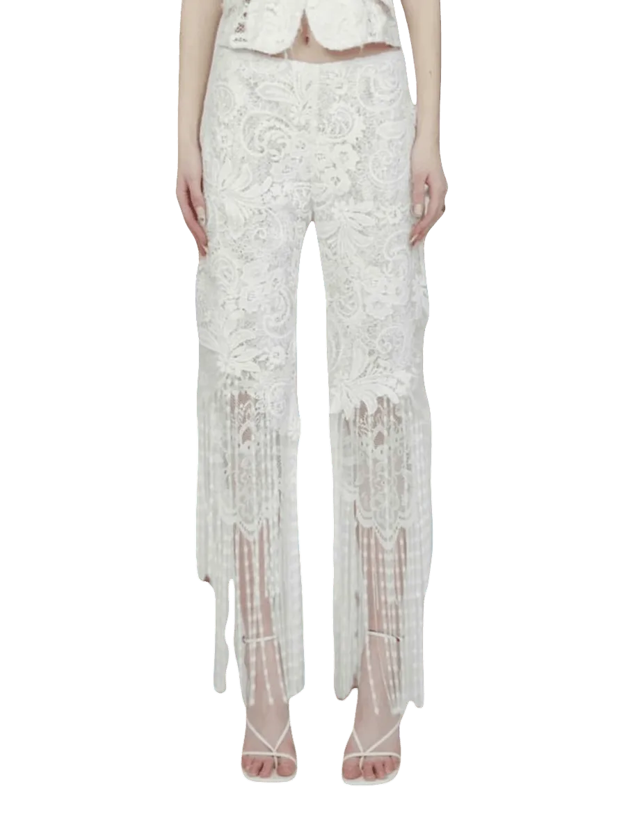 Kim Shui Valentine Guipere Pant