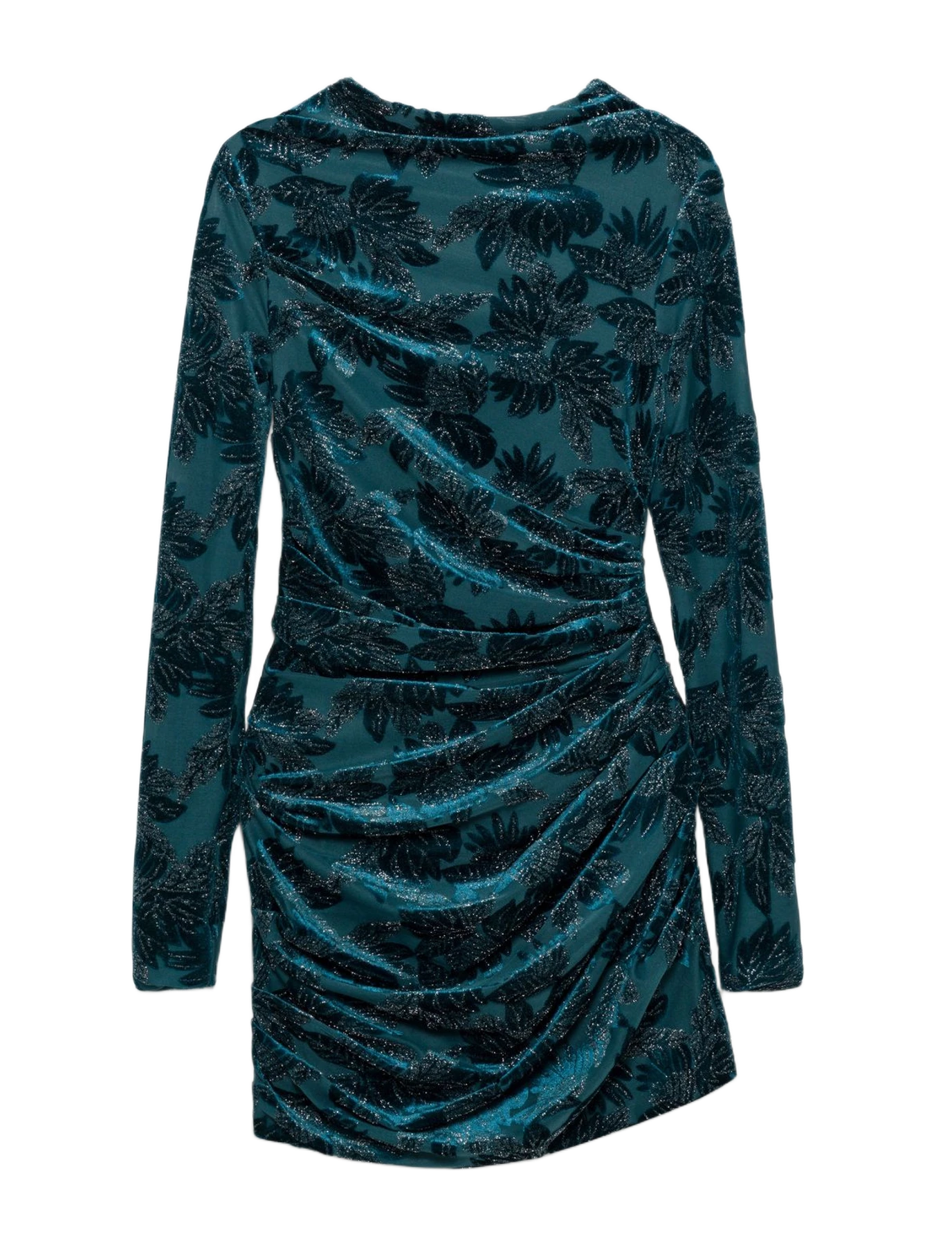 SIMKHAI Vallyn Floral Velvet Mini Dress