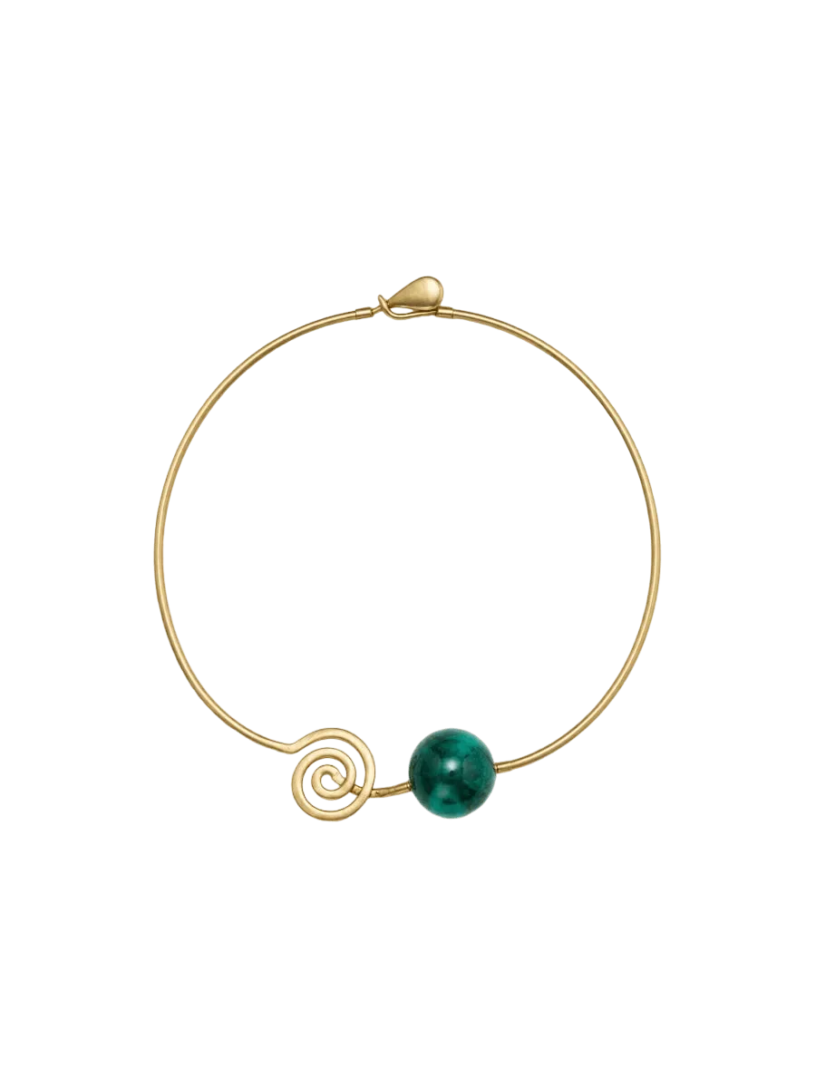 The Wolf Gang Veda Necklace - Emerald