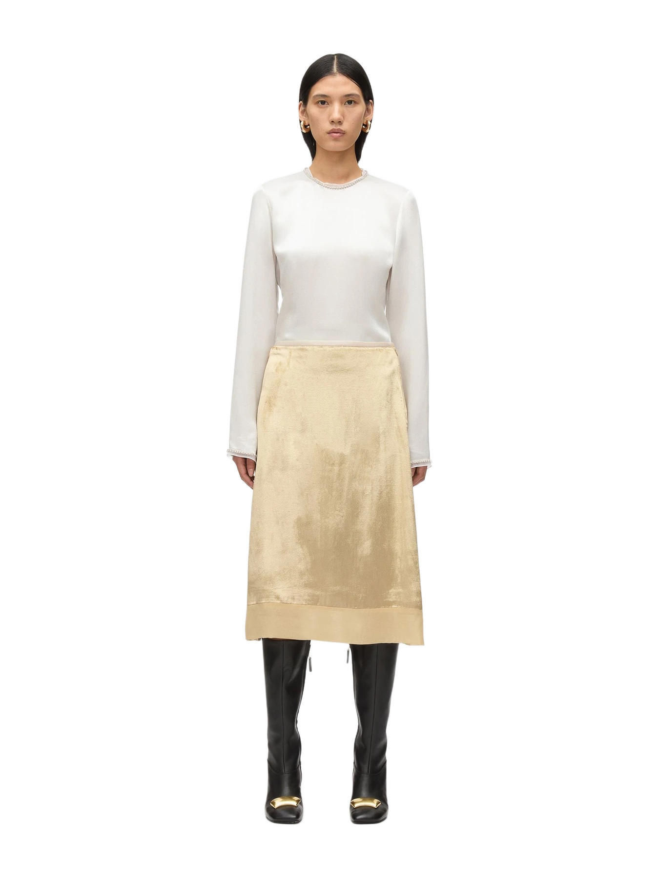 Phillip Lim Velvet Slip Skirt