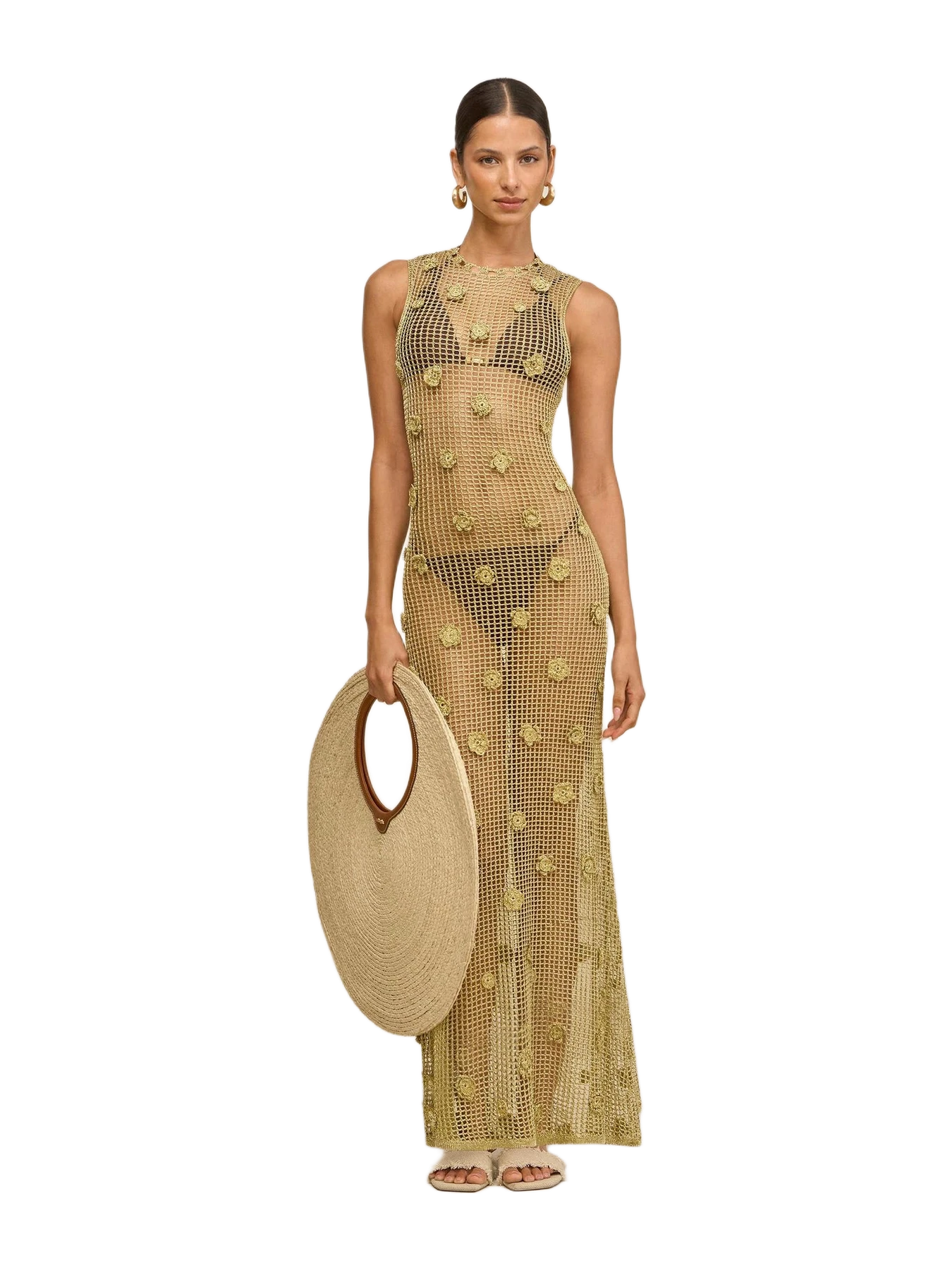 Cult Gaia Vermeer Dress - Gold