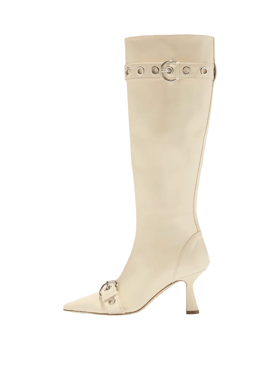 Aeyde Vivian Eyelet High Boots
