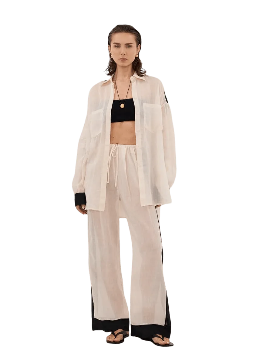 Dissh VIVIANNA SANDSTONE RAMIE PANT