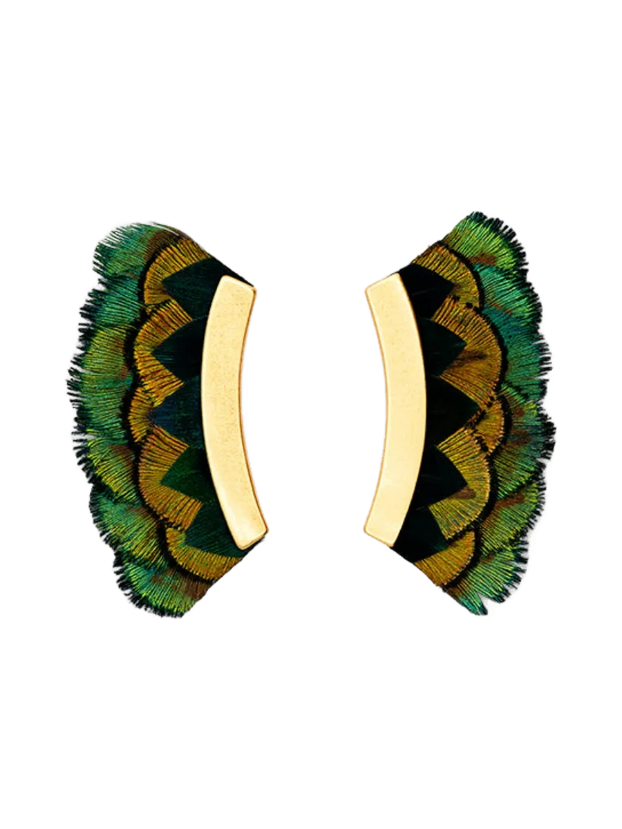 Brackish Westmore Crescent Earring