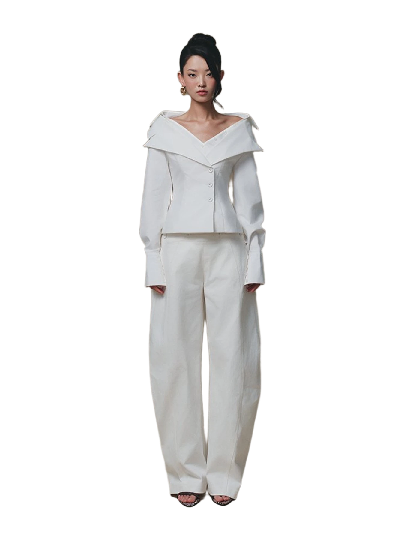 Keira Tong White Selena Shirt