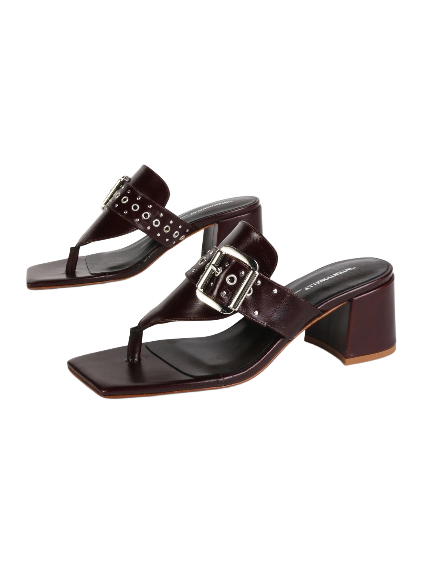 Intentionally Blank Wynona Thong Mule Heel