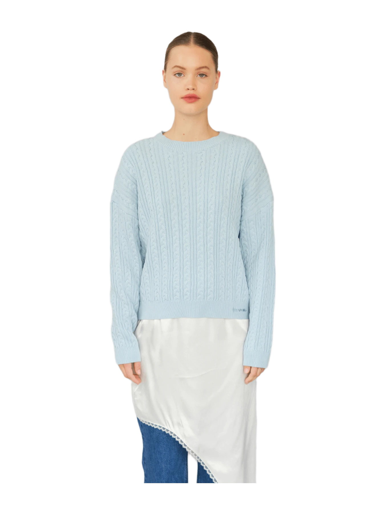 OpéraSPORT Ylva Sweater - Baby Blue