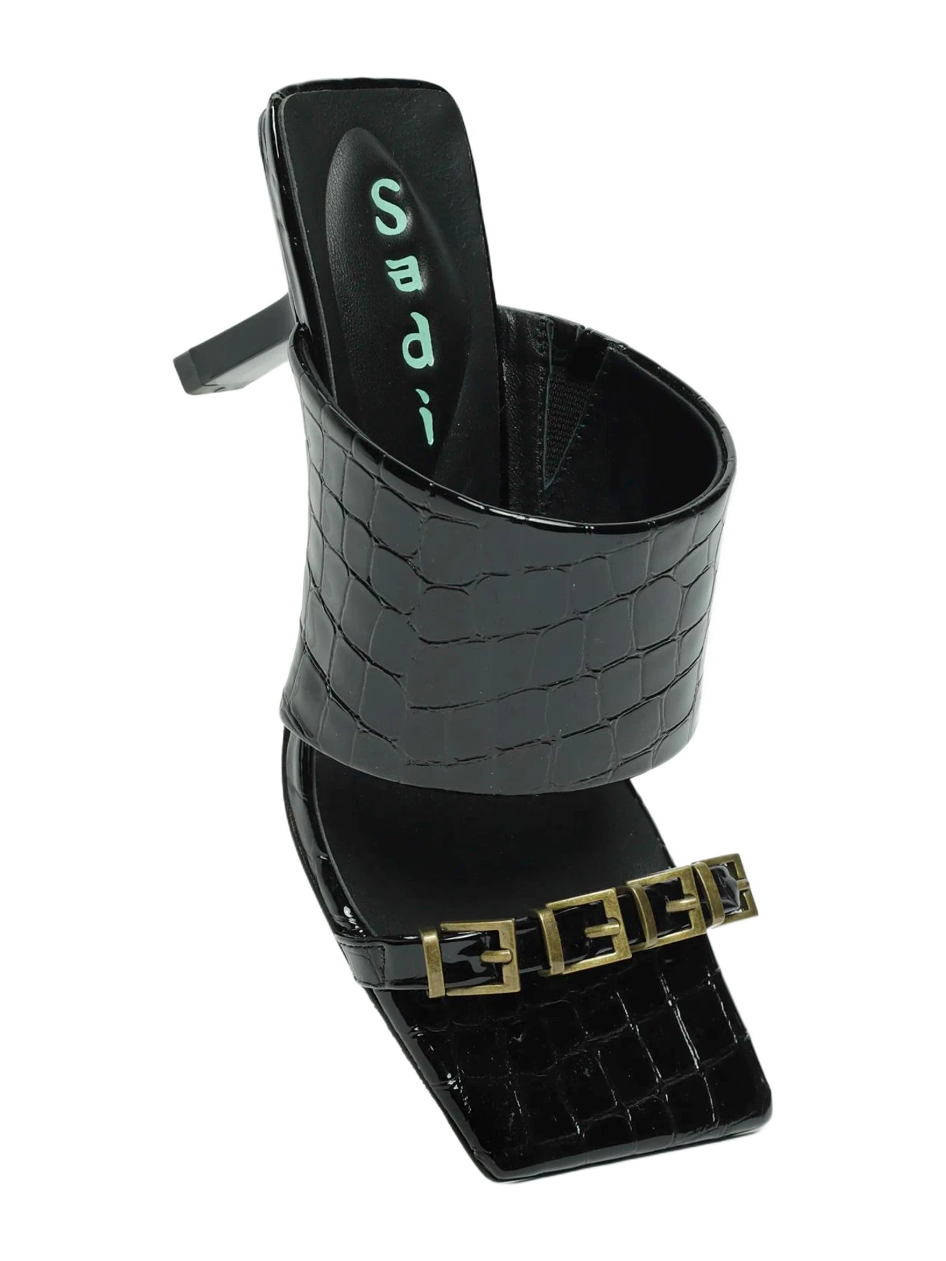 Sadi Studios Yoomii Black Croc