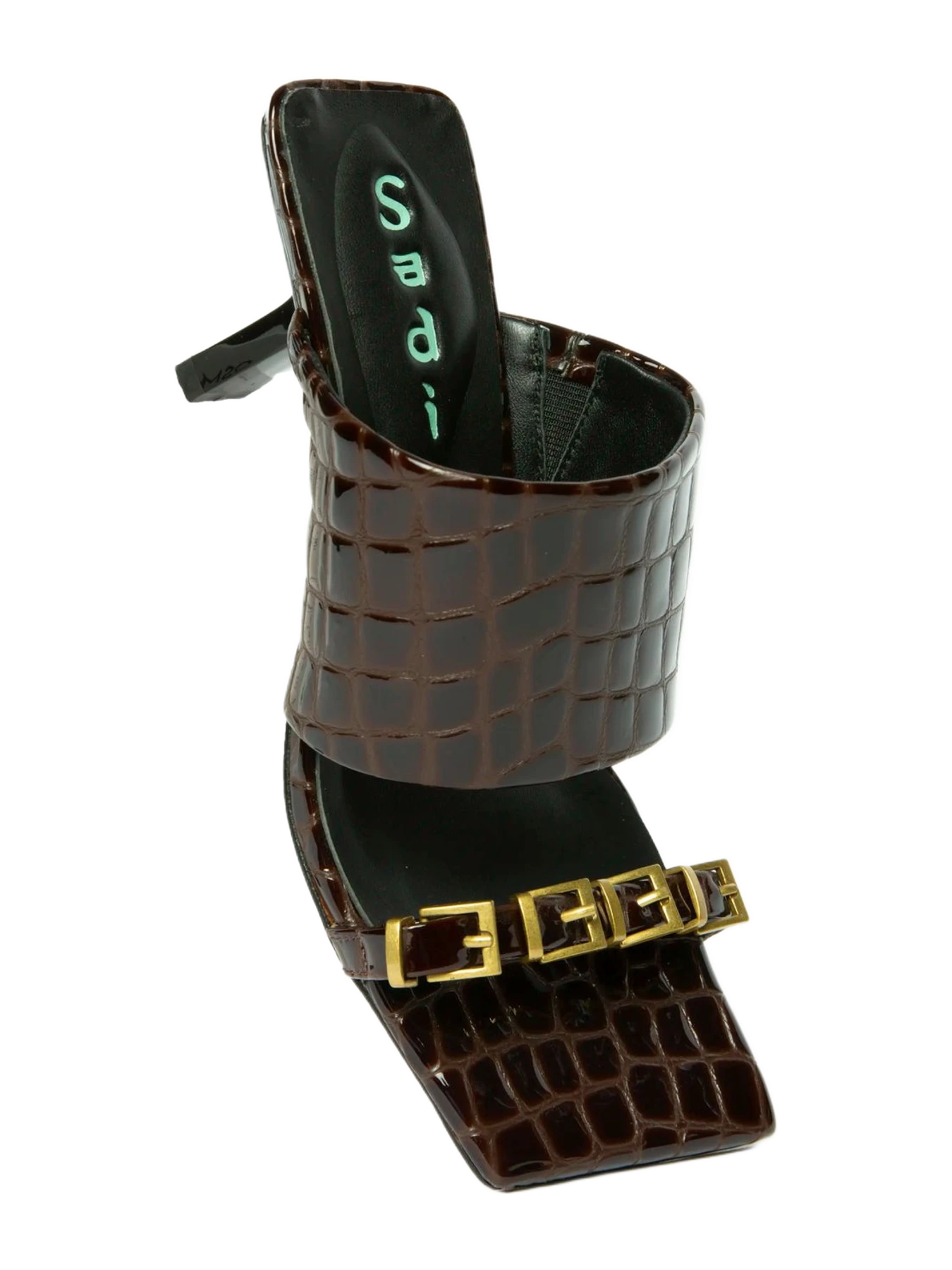Sadi Studios Yoomii Brown Croc