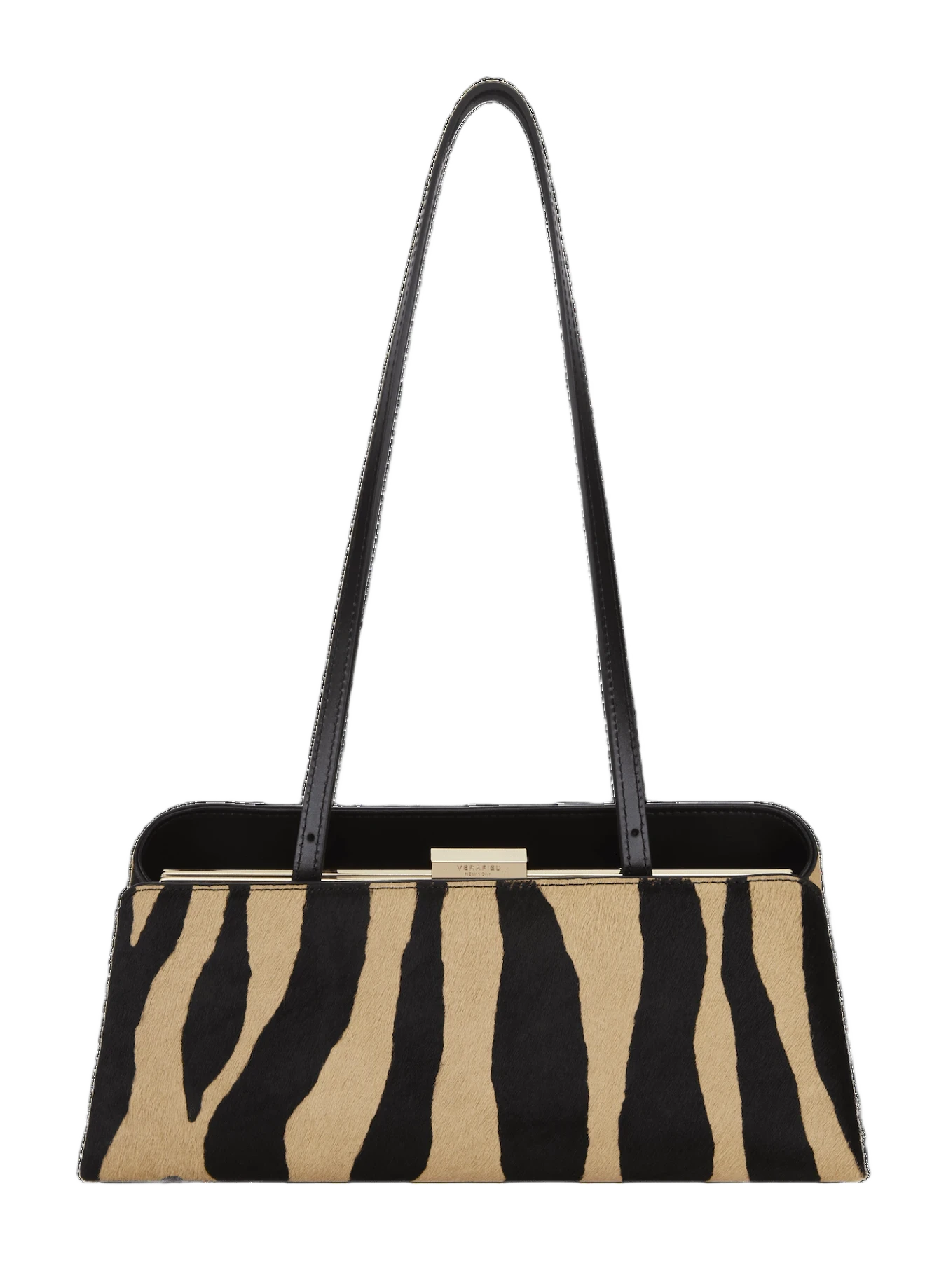 Verafied New York Zebra Calf Hair Éclair Bag