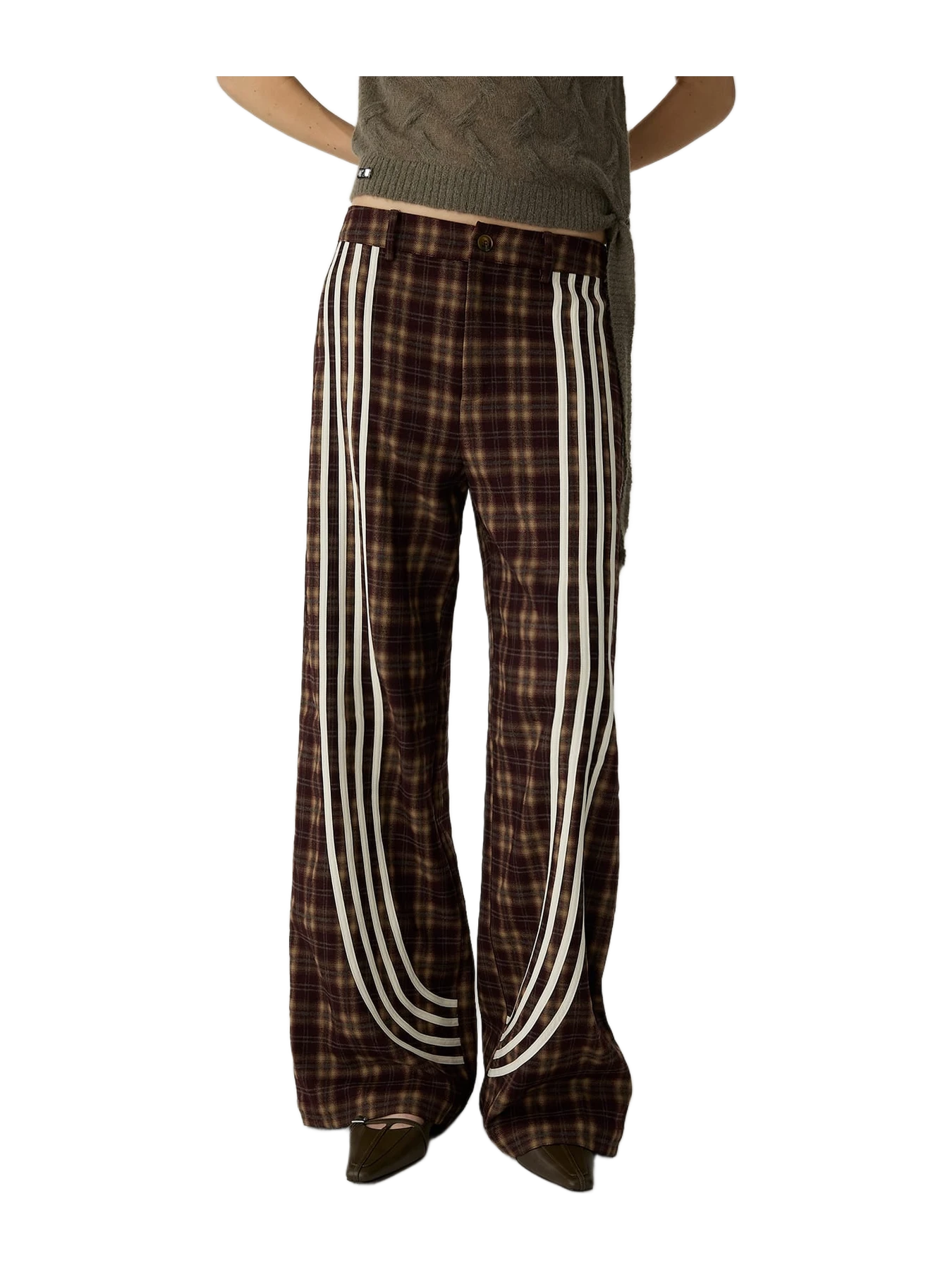 Laagam Zion Brown Squared Pants